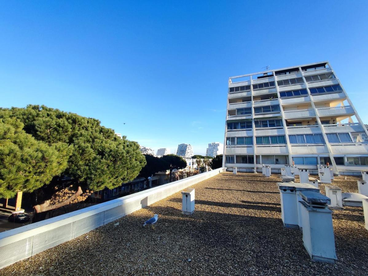 Ferienwohnung Grand Voile - Hyper Centre, Climatisation, Vue Panoramique Sur L'Architecture De La Grande Motte Exterior foto
