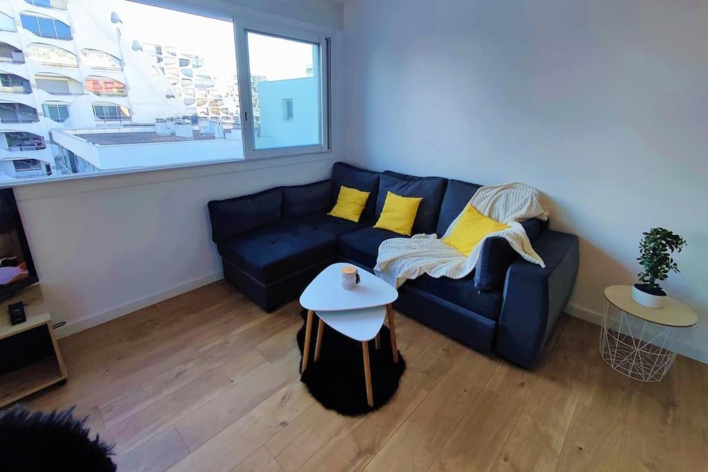 Ferienwohnung Grand Voile - Hyper Centre, Climatisation, Vue Panoramique Sur L'Architecture De La Grande Motte Exterior foto